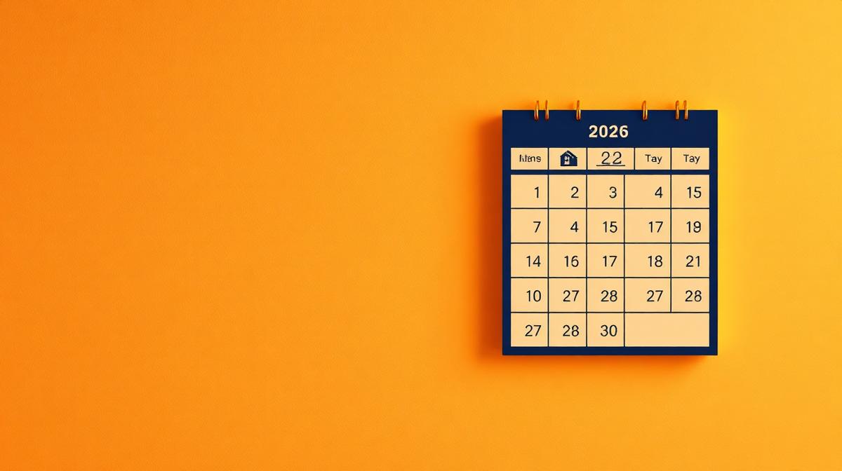 Calendario fiscal del inversor inmobiliario 2026